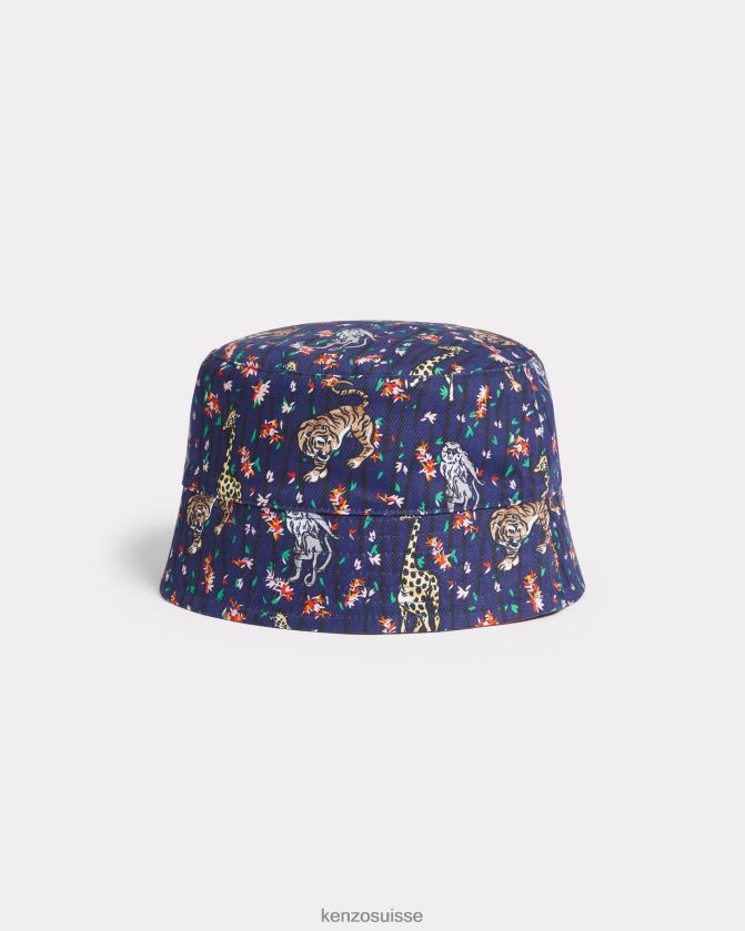 Kenzo bob réversible "bambou" enfants écru D2804X735 accessoires
