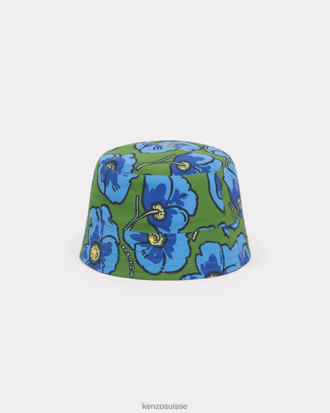 Kenzo bob réversible capsule high summer enfants bleu royal D2804X706 accessoires