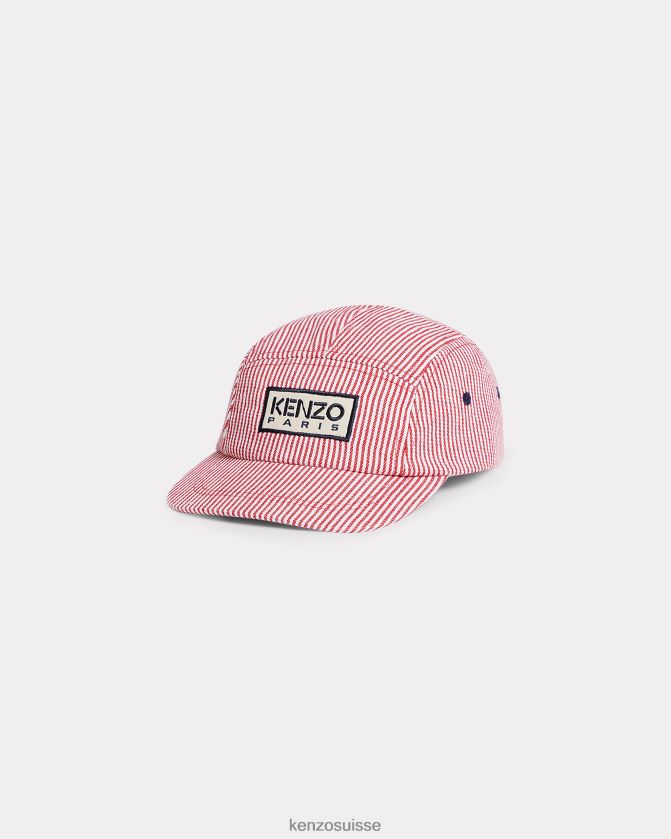 Kenzo casquette rayée capsule high summer enfants crème D2804X770 accessoires