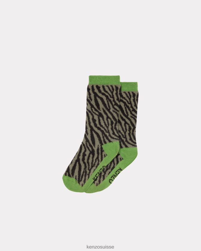 Kenzo chaussettes kotora 1 enfants fougère D2804X716 accessoires