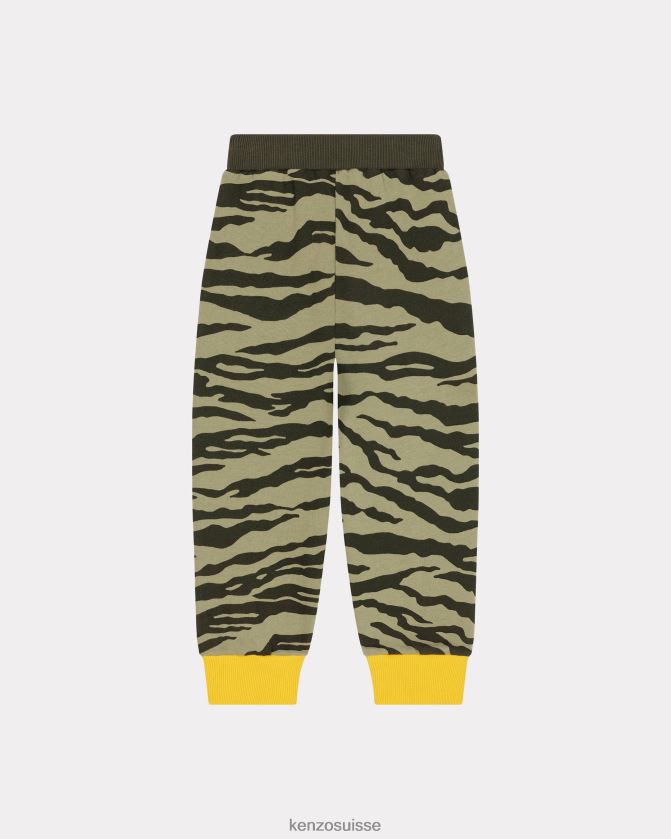 Kenzo pantalon de jogging kotora enfants fougère D2804X709 vêtements