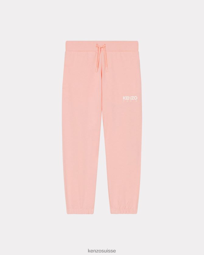 Kenzo pantalon de jogging à logo enfants écru D2804X710 vêtements