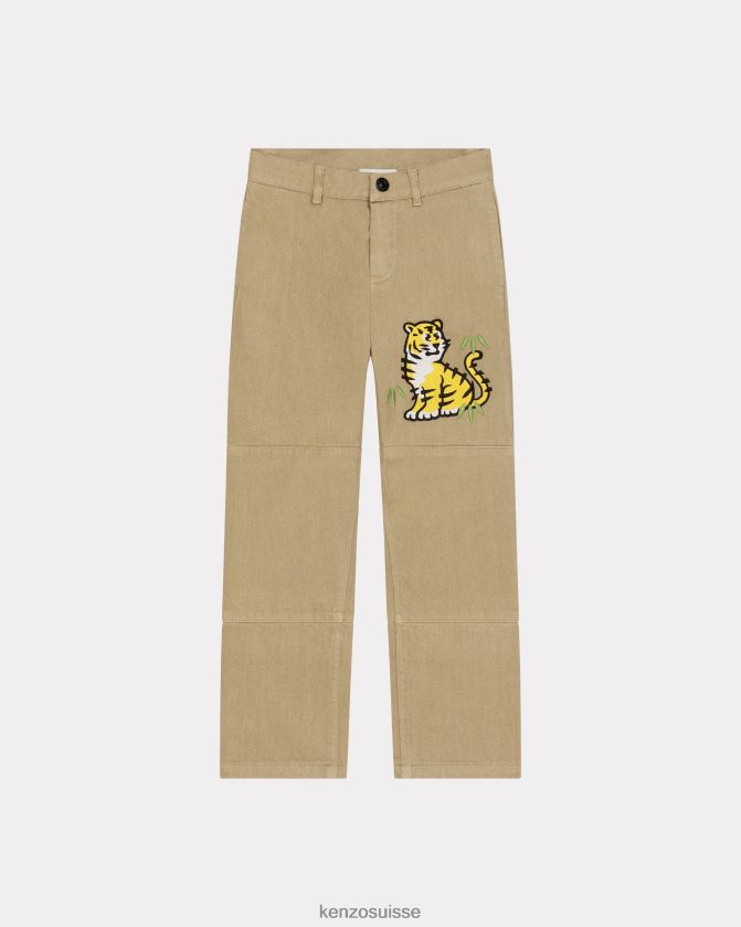 Kenzo pantalon kotora enfants crème D2804X734 vêtements
