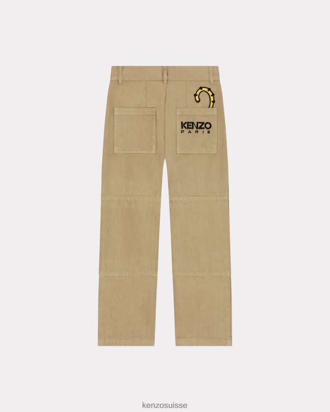 Kenzo pantalon kotora enfants crème D2804X734 vêtements