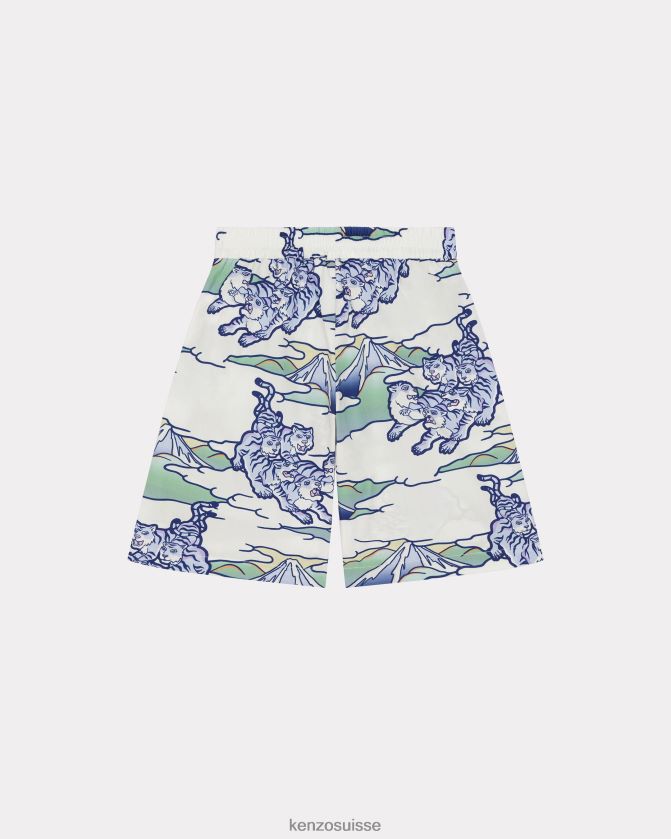 Kenzo bermuda arc-en-ciel enfants écru D2804X762 vêtements