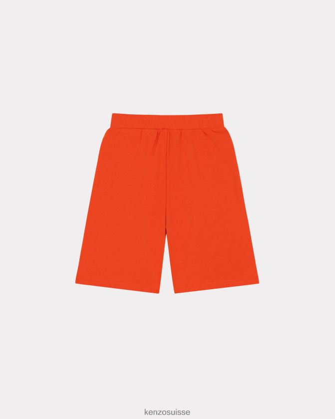 Kenzo short en molleton à logo enfants écru D2804X784 vêtements
