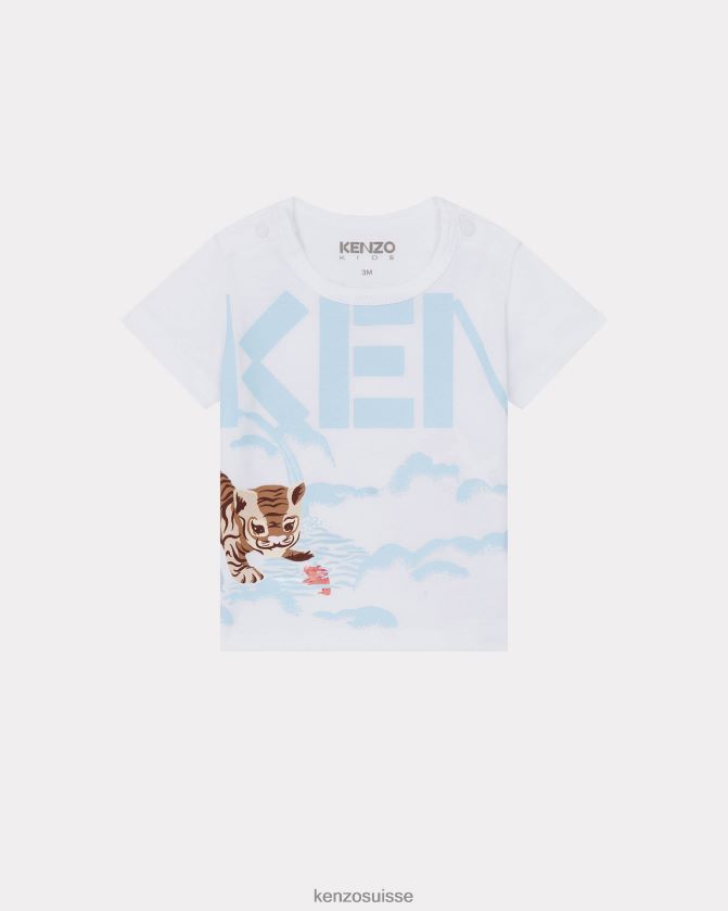 Kenzo ensemble 3 pièces en bambou enfants blanc D2804X792 vêtements