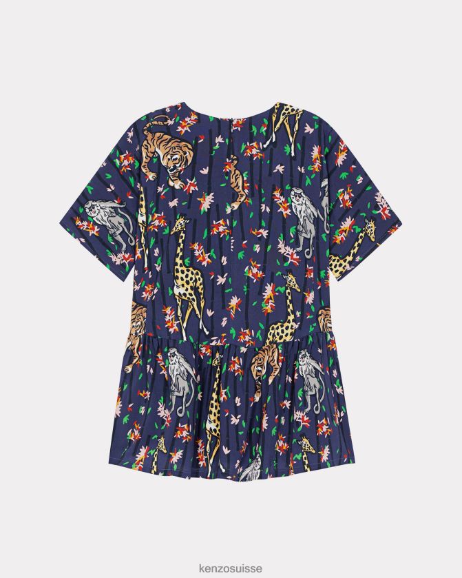 Kenzo robe en bambou enfants écru D2804X733 vêtements