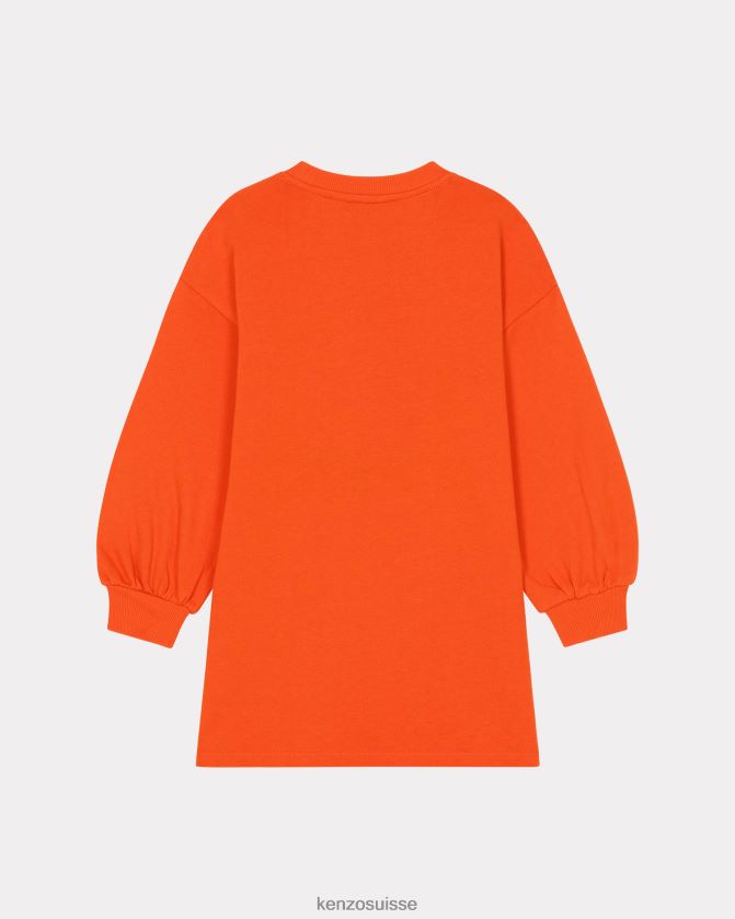 Kenzo robe sweat-shirt kotora enfants écru D2804X700 vêtements