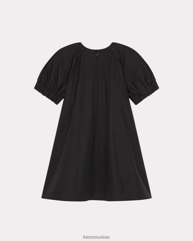 Kenzo robe évasée de la capsule du nouvel an chinois enfants noir D2804X747 vêtements
