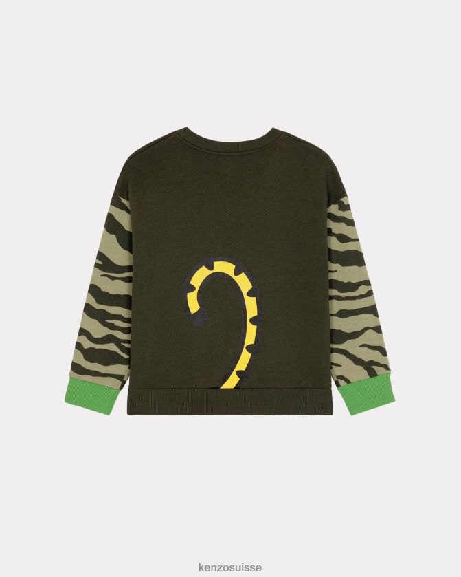 Kenzo sweat kotora enfants fougère D2804X748 vêtements