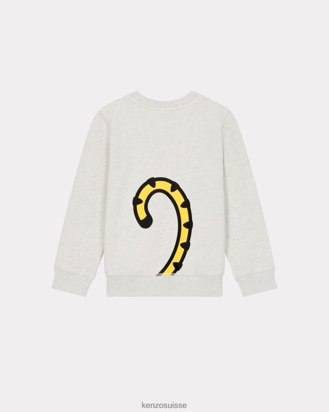 Kenzo sweat-shirt kotora enfants écru D2804X699 vêtements