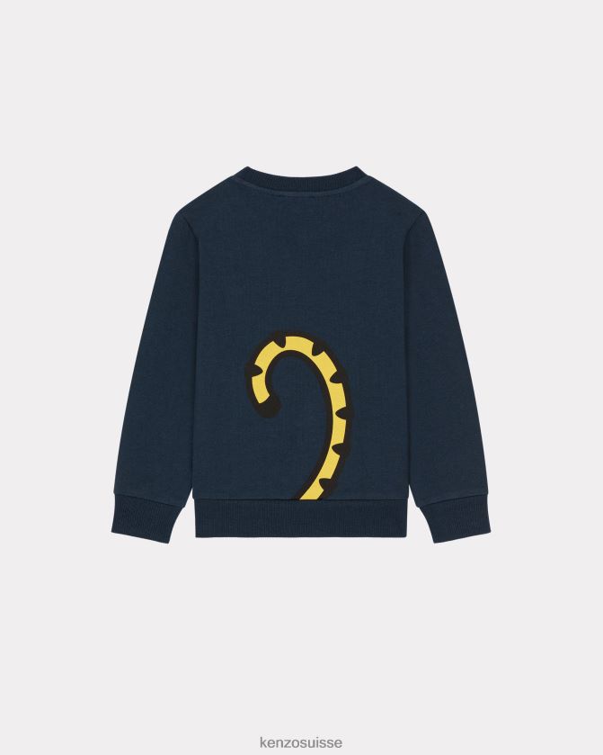 Kenzo sweat-shirt kotora enfants écru D2804X745 vêtements