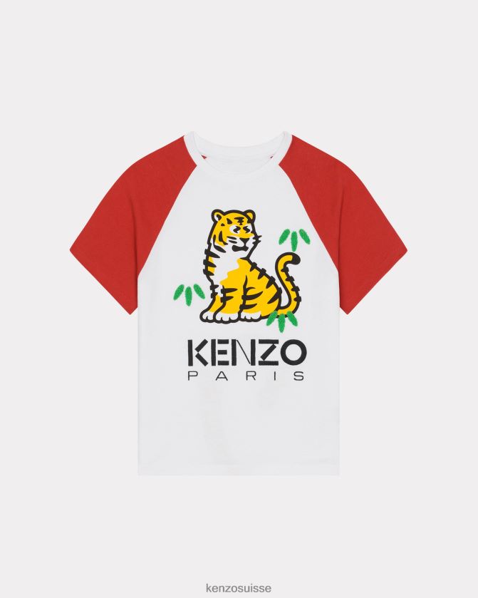 Kenzo t-shirt kotora enfants blanc D2804X744 vêtements