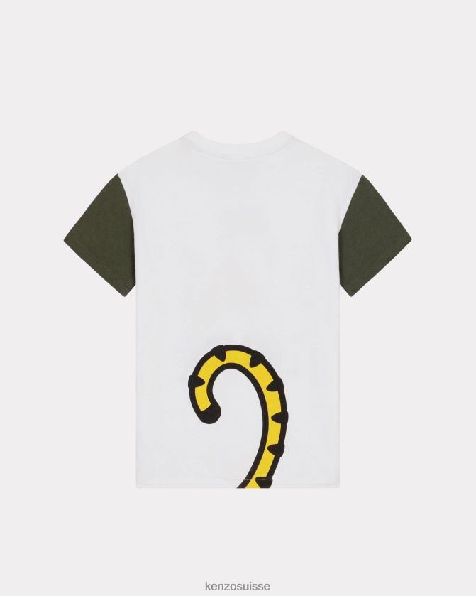 Kenzo t-shirt kotora enfants blanc D2804X775 vêtements