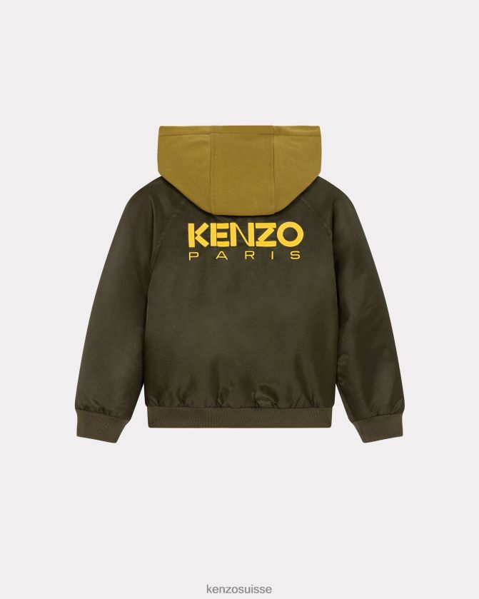 Kenzo bomber zippé kotora enfants fougère D2804X708 vêtements