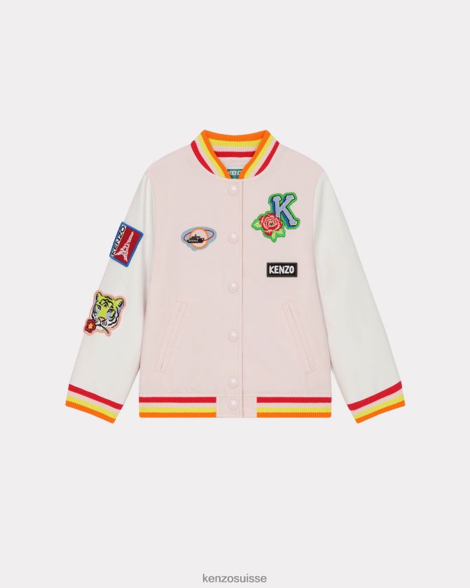 Kenzo veste de voyage enfants écru D2804X701 vêtements