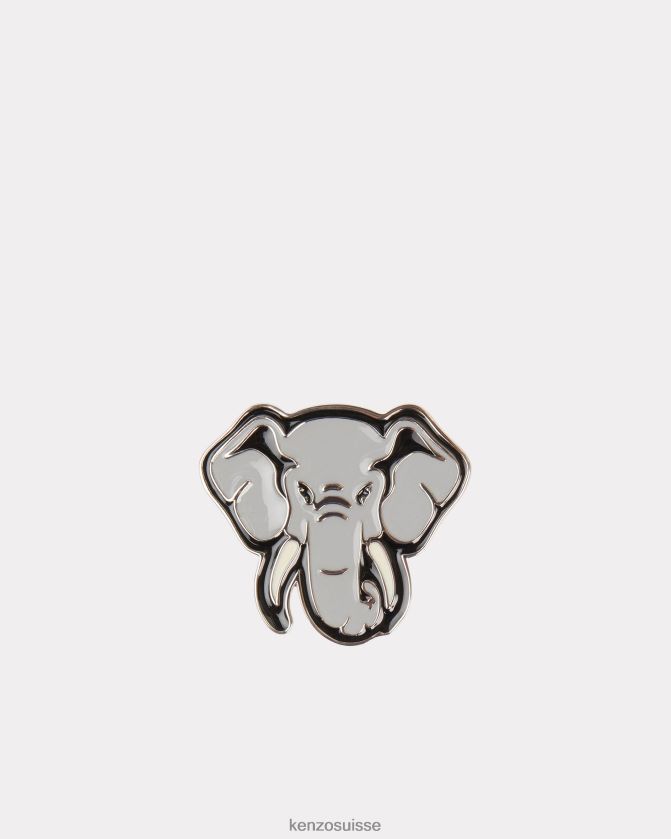 Kenzo bague éléphant femmes gris brumeux D2804X936 accessoires