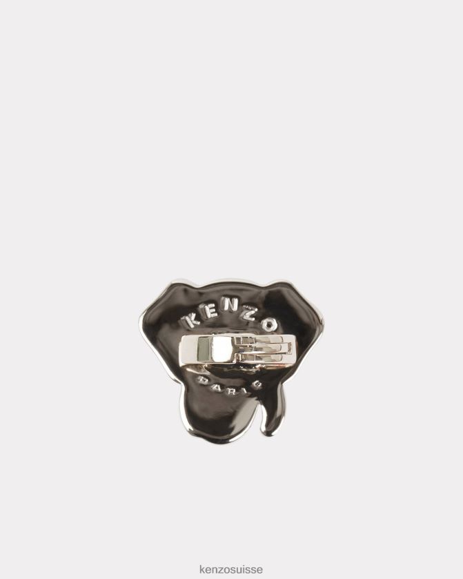 Kenzo bague éléphant femmes gris brumeux D2804X936 accessoires