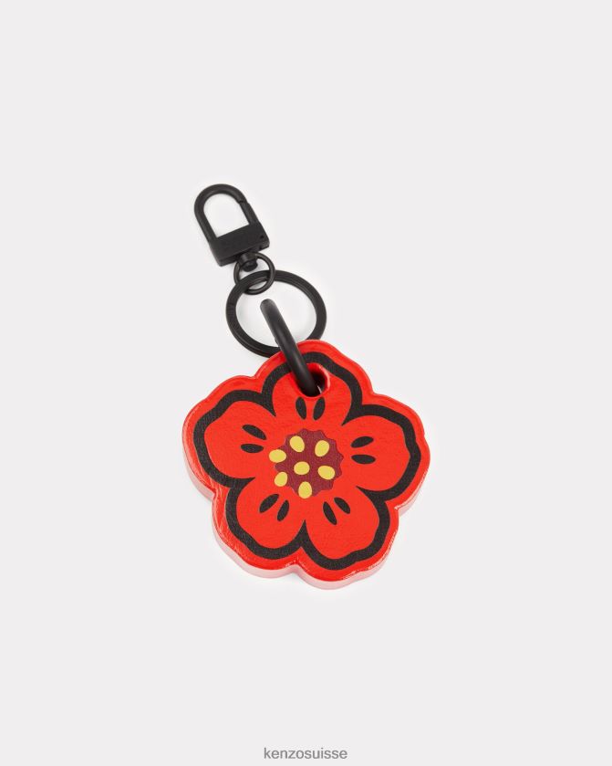 Kenzo porte-clés fleur de boké femmes rouge moyen D2804X928 accessoires