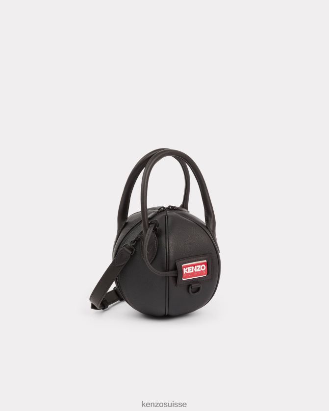 Kenzo découvrir le sac à main en cuir femmes noir D2804X906 accessoires