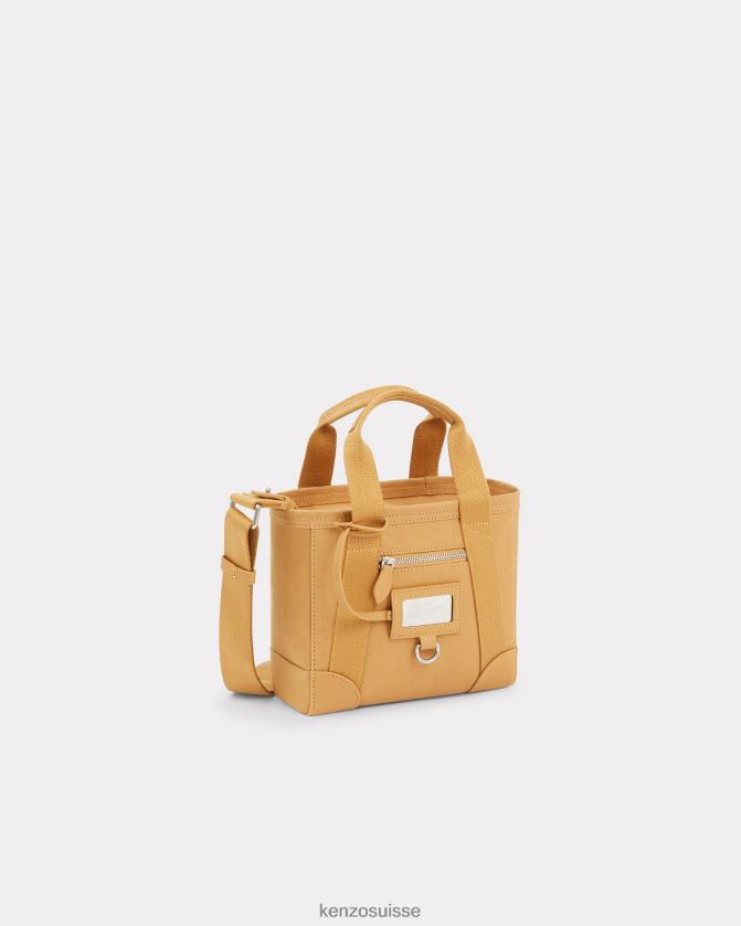 Kenzo mini sac cabas paris femmes chameau D2804X896 accessoires