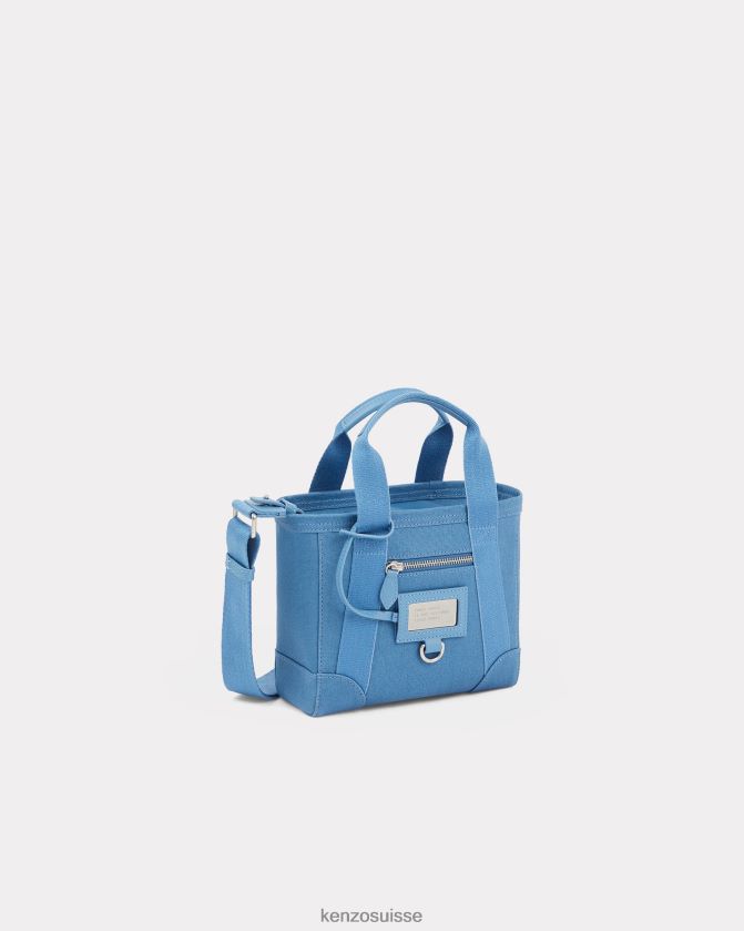 Kenzo mini sac cabas paris femmes cyan D2804X888 accessoires