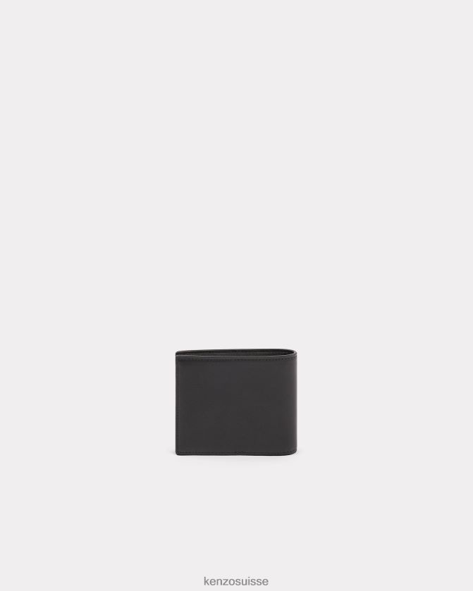Kenzo portefeuille en cuir paris femmes noir D2804X918 accessoires