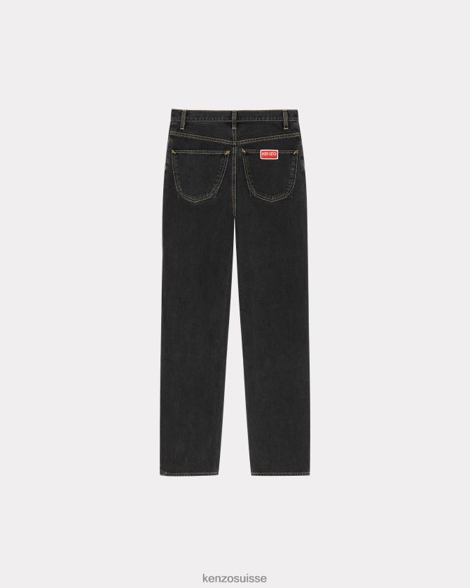 Kenzo jean slim bara femmes noir D2804X558 vêtements