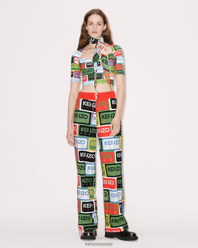 Kenzo les joggers des labels femmes multicolore D2804X561 vêtements
