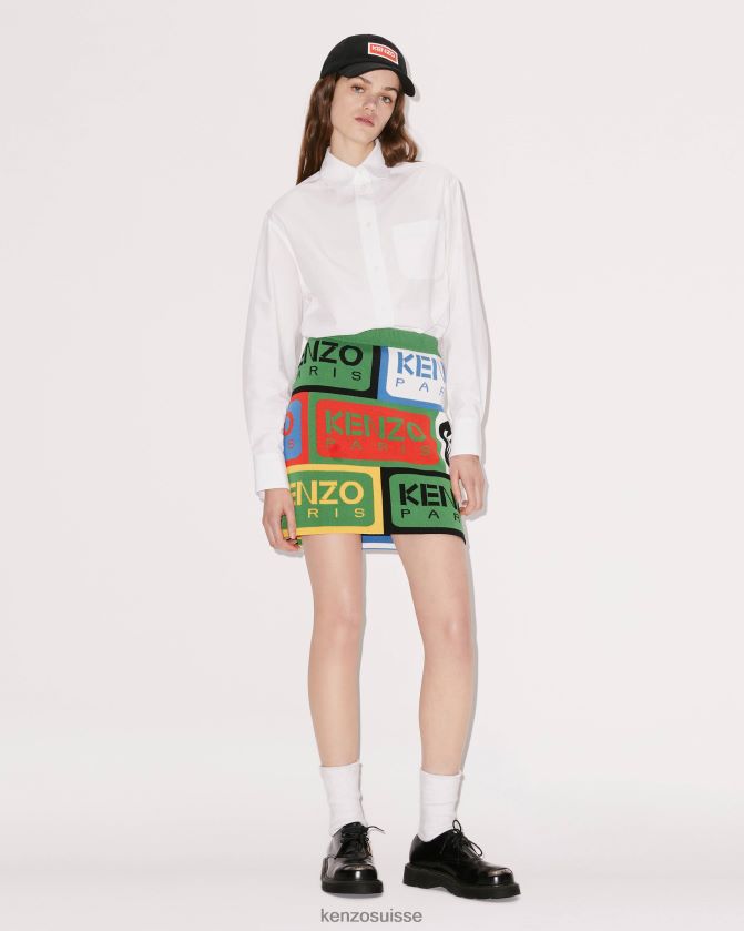 Kenzo mini-jupe des labels femmes multicolore D2804X418 vêtements