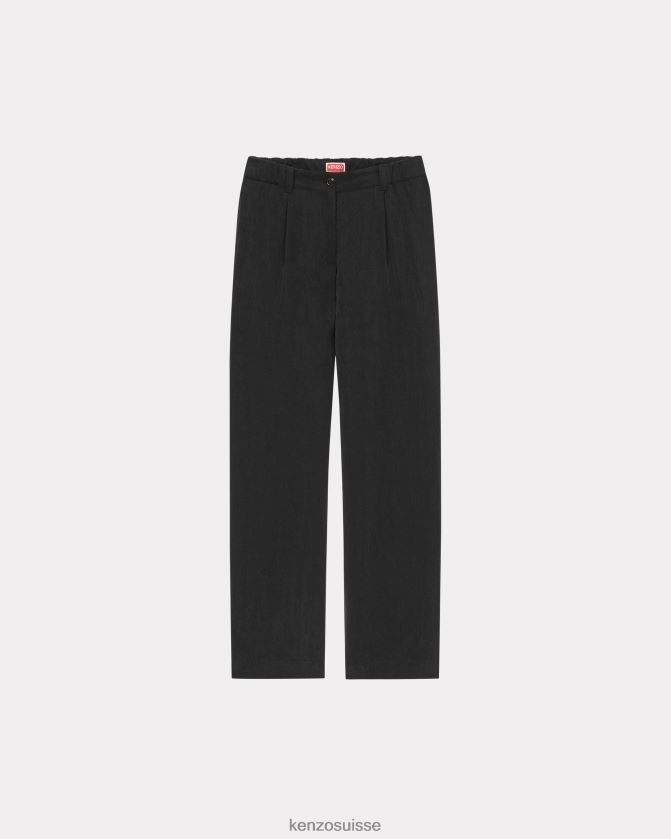 Kenzo pantalon ajusté élastiqué femmes noir D2804X599 vêtements