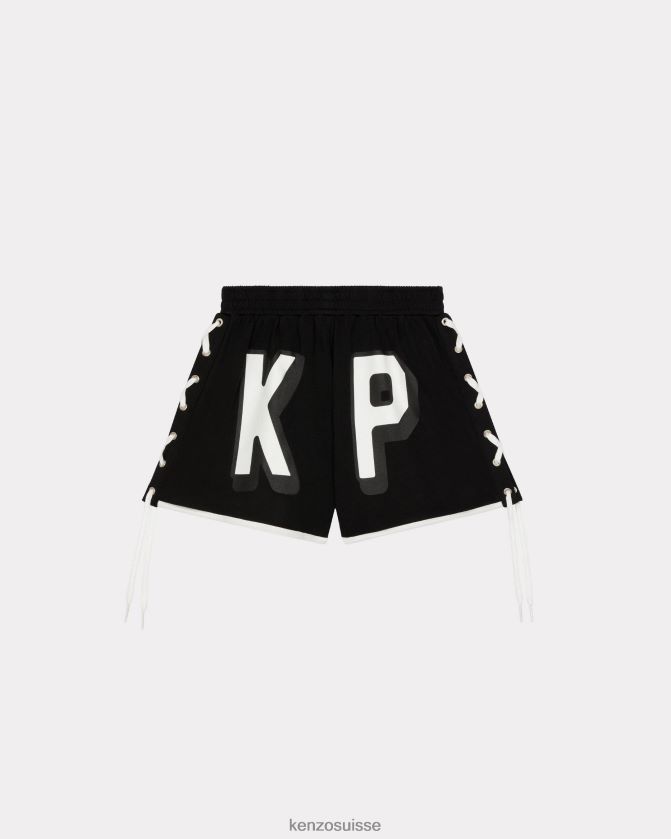 Kenzo short paris à lacets femmes noir D2804X631 vêtements