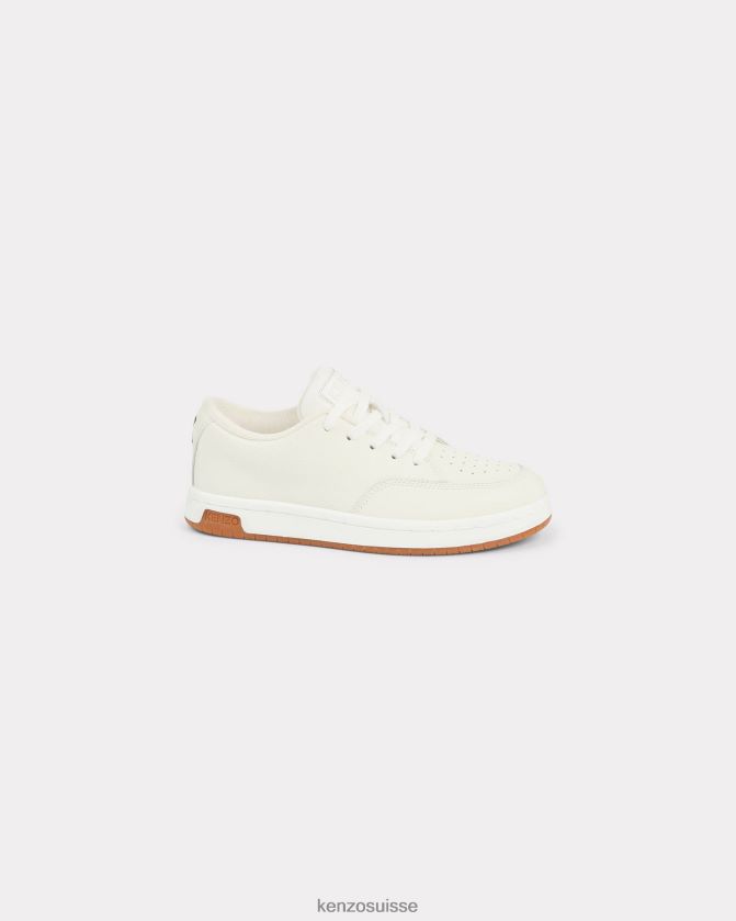 Kenzo baskets à dôme w femmes blanc cassé D2804X651 guerre à pied