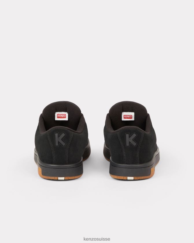 Kenzo baskets à dôme w femmes noir D2804X483 guerre à pied