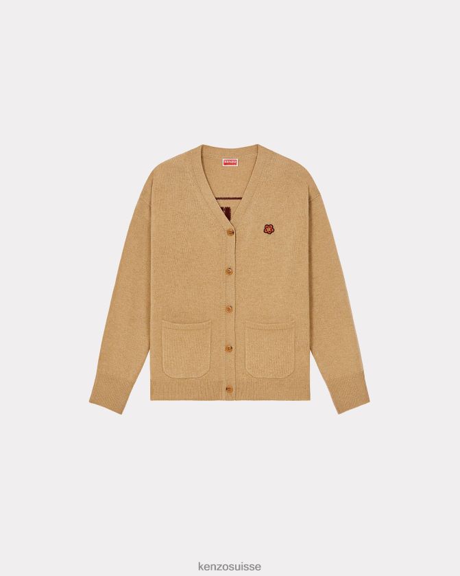 Kenzo cardigan parisien femmes beige D2804X630 vêtements