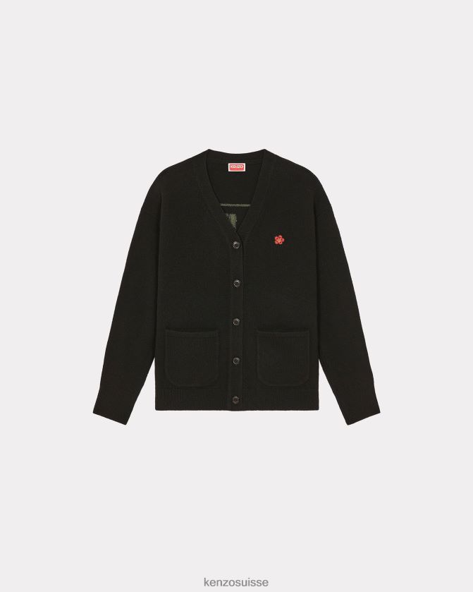 Kenzo cardigan parisien femmes noir D2804X498 vêtements