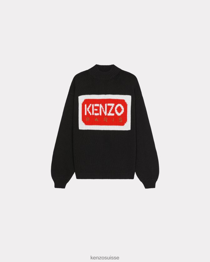 Kenzo pull parisien femmes noir D2804X390 vêtements