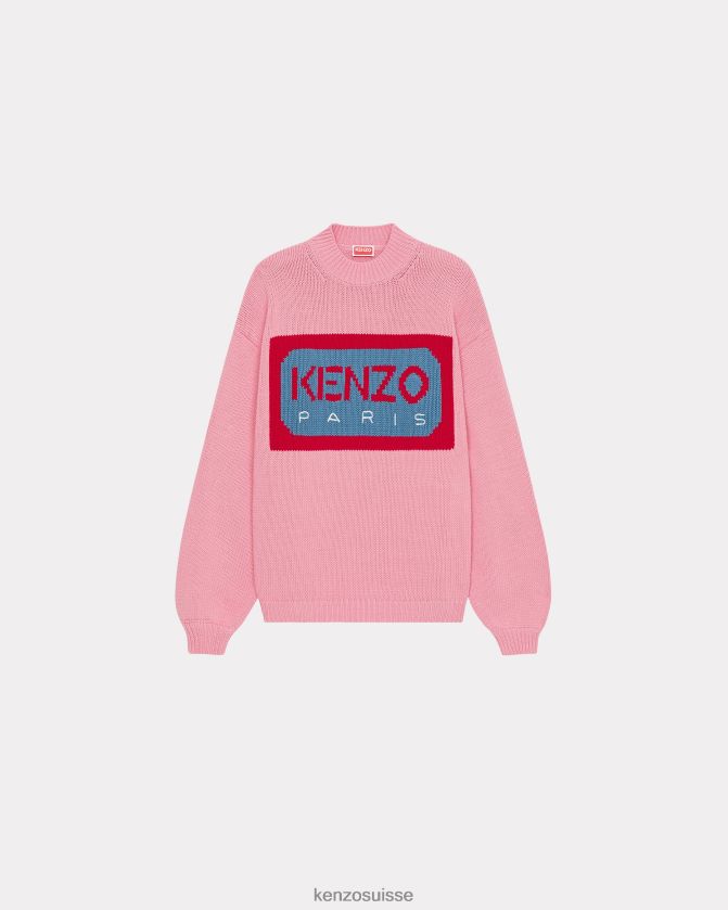 Kenzo pull parisien femmes rose D2804X657 vêtements