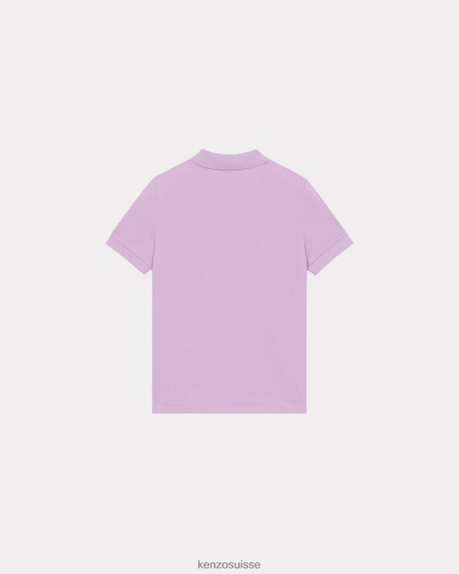 Kenzo polo à écusson de fleur de boke 1 femmes glycine D2804X523 vêtements