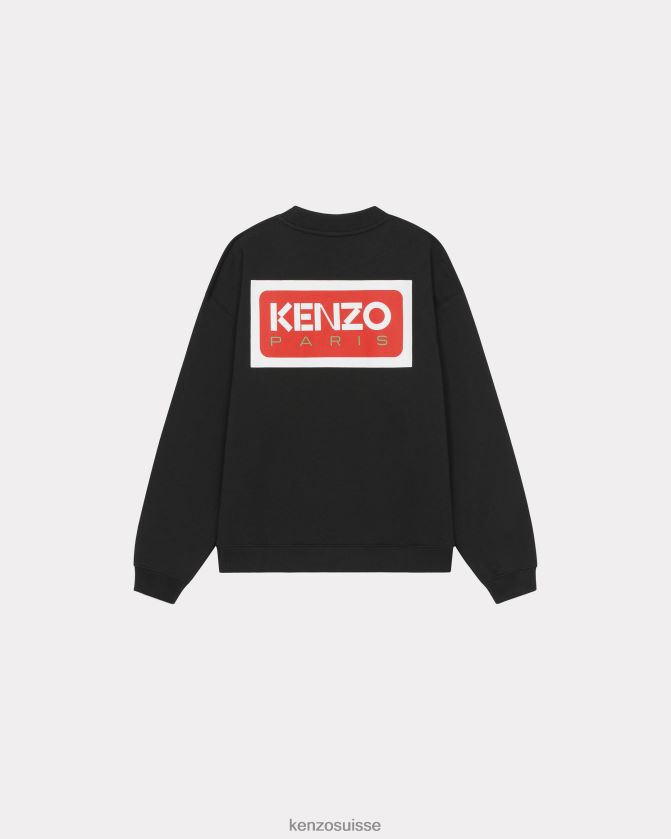 Kenzo sweat parisien femmes noir D2804X431 vêtements