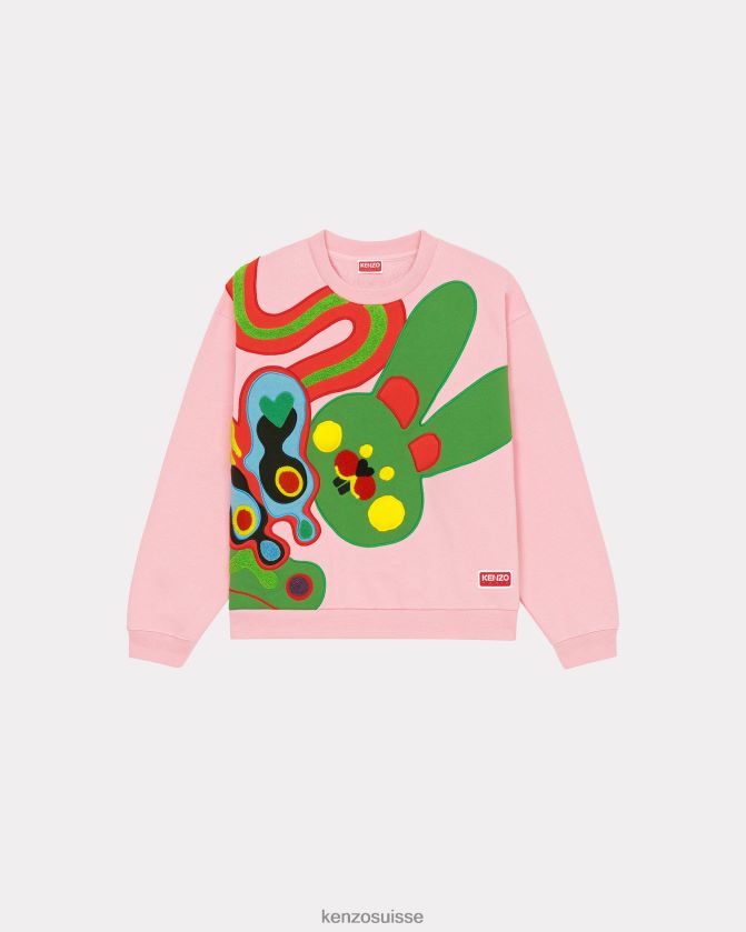 Kenzo sweat-shirt femmes rose D2804X493 vêtements