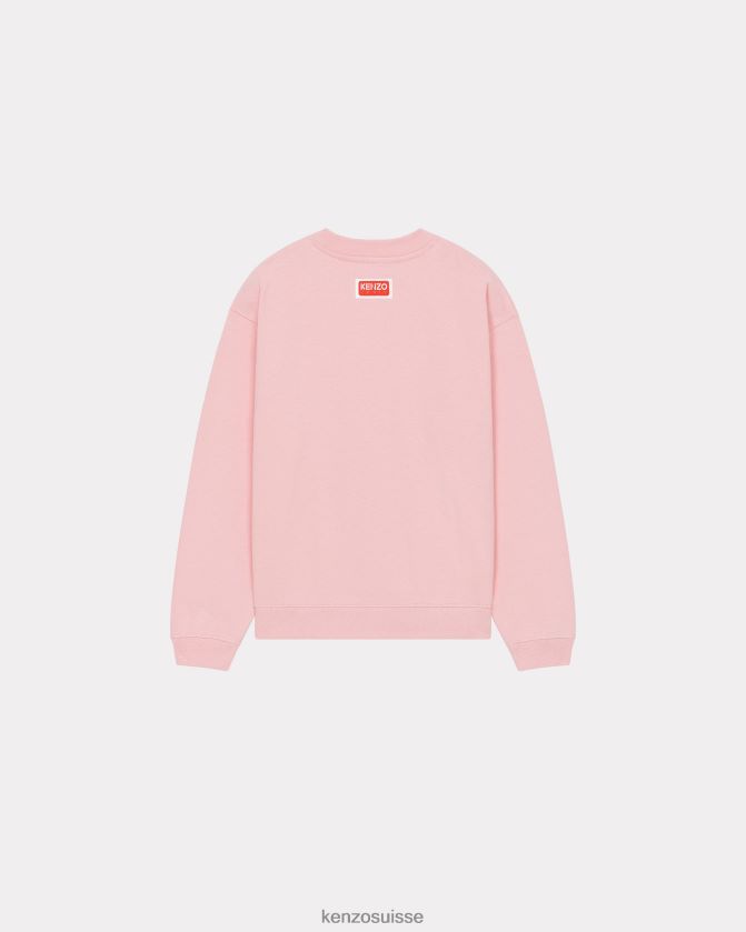 Kenzo sweat-shirt fleur de boke femmes rose D2804X460 vêtements