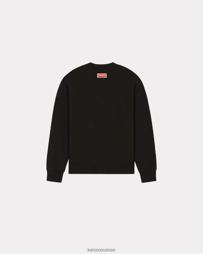 Kenzo sweat tigre varsity jungle femmes noir D2804X536 vêtements