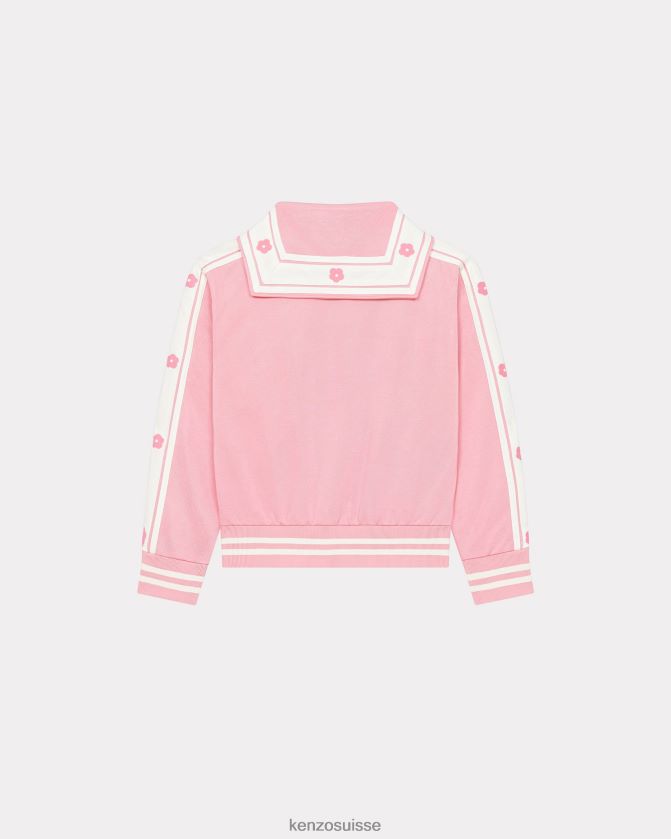 Kenzo veste zippée boke flower 2.0' femmes rose D2804X681 vêtements