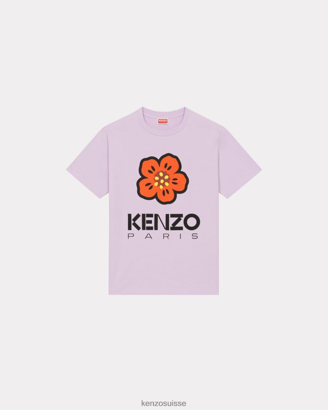 Kenzo t-shirt ample "fleur de boke" femmes glycine D2804X481 vêtements