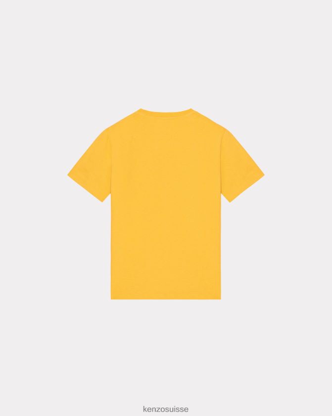 Kenzo t-shirt ample paris femmes jaune doré D2804X398 vêtements