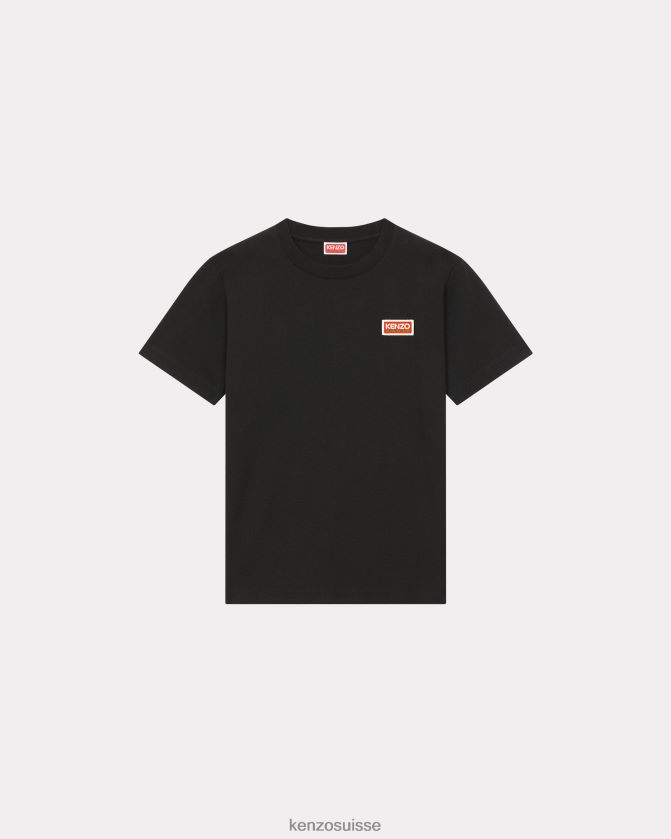 Kenzo t-shirt ample paris femmes noir D2804X470 vêtements