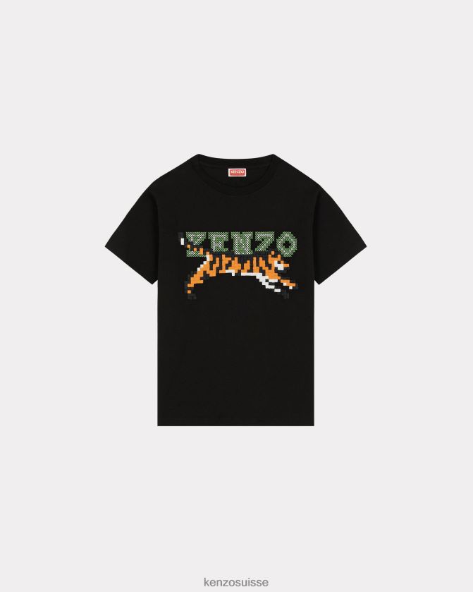 Kenzo t-shirt "pixel" femmes noir D2804X479 vêtements