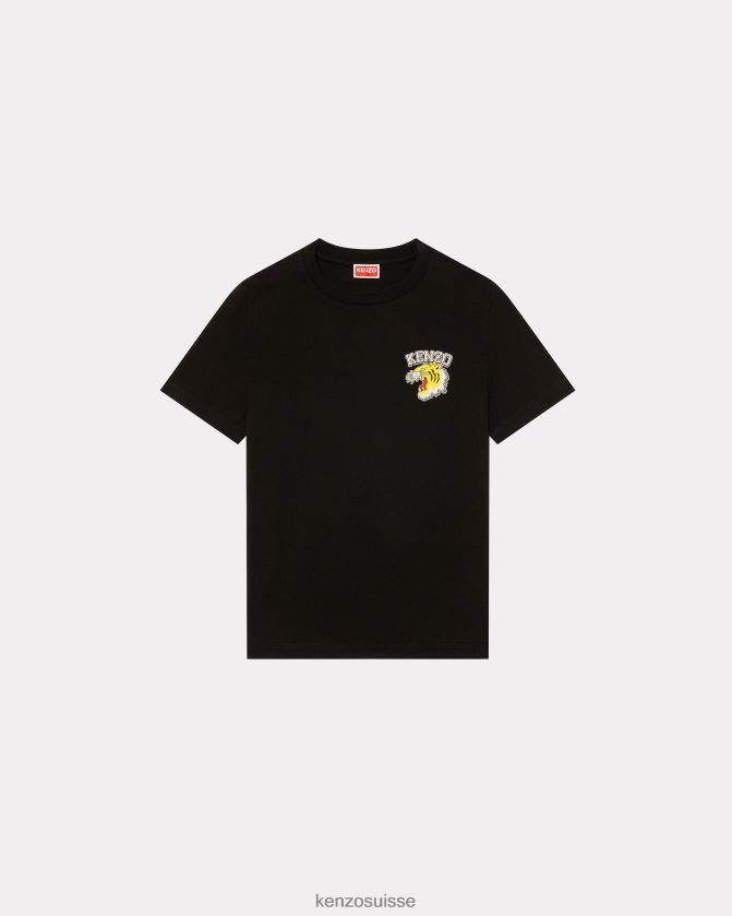 Kenzo t-shirt tigre de Varsity Jungle femmes noir D2804X370 vêtements